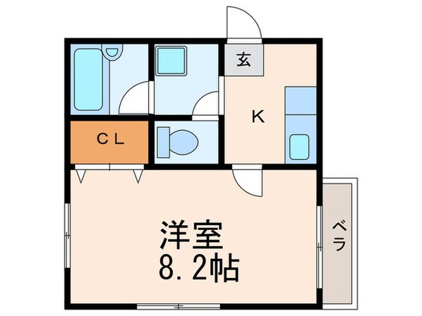 エルム池園の物件間取画像